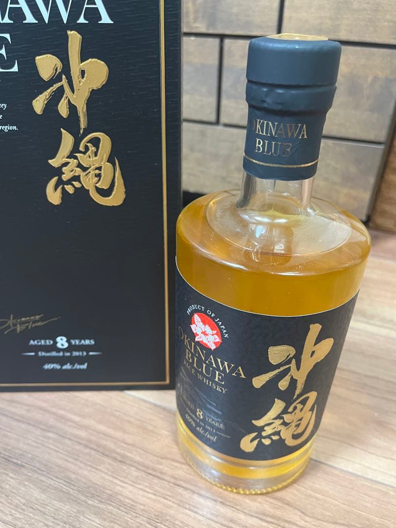 OKINAWA BLUE ライスウイスキー 8年