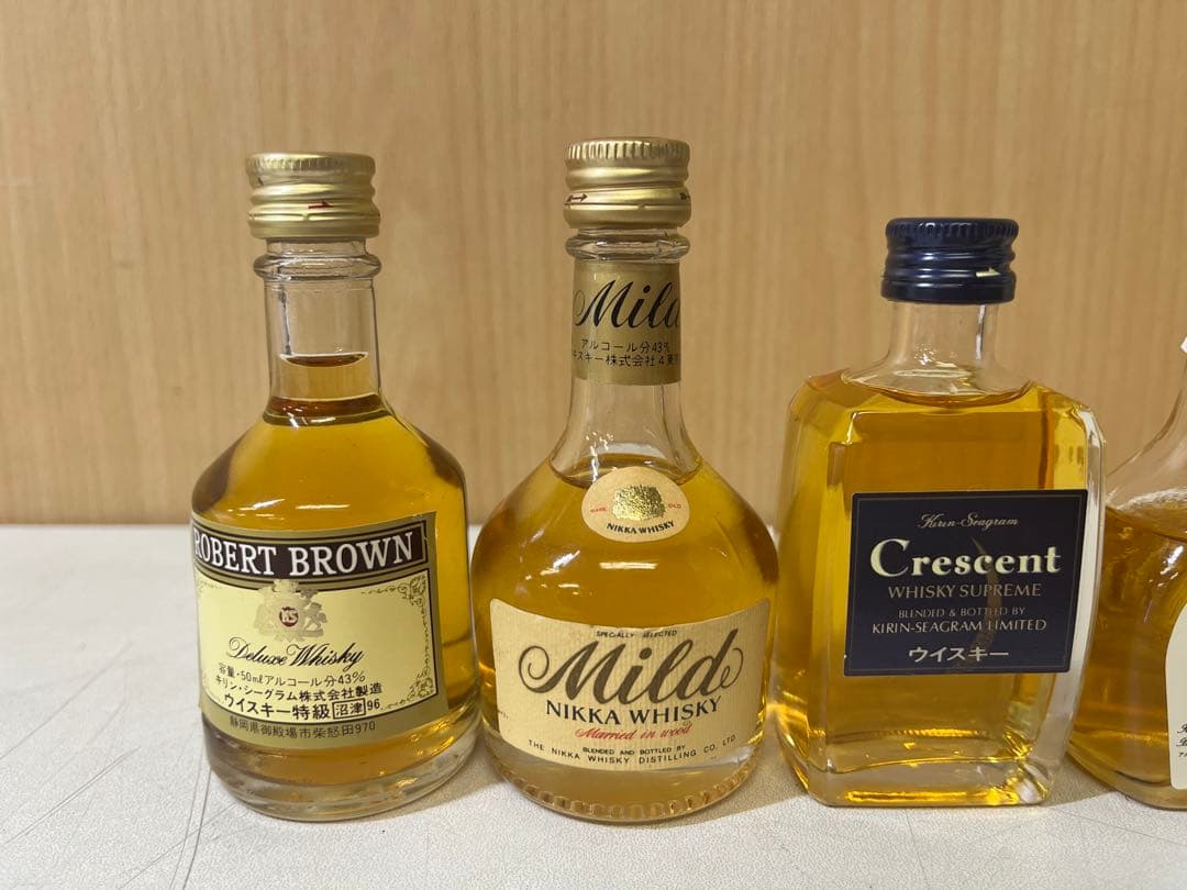 G705 未開栓 古酒 ミニボトル ウイスキー まとめ コレクション