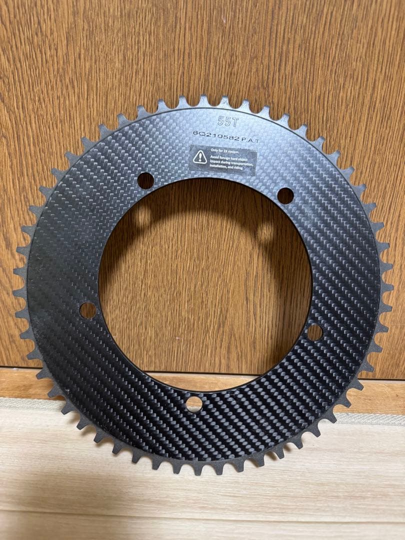 digirit 55T カーボンチェーンリング