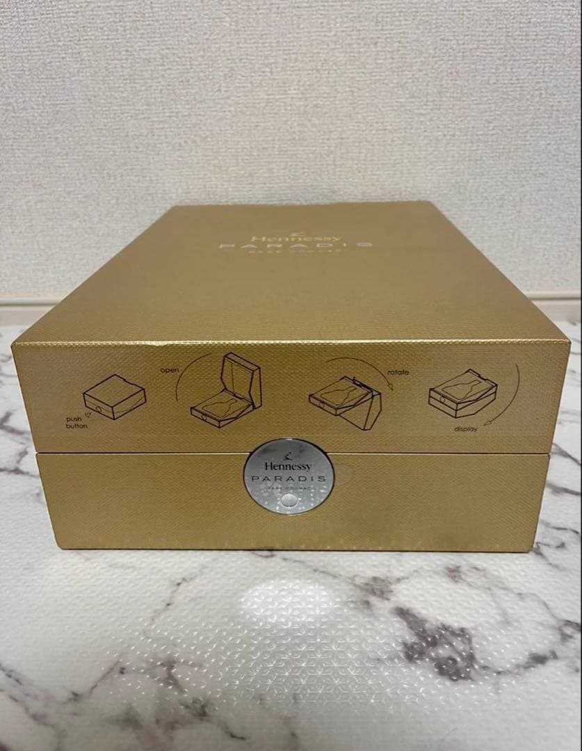 Hennessy PARADIS 空瓶空箱　2本