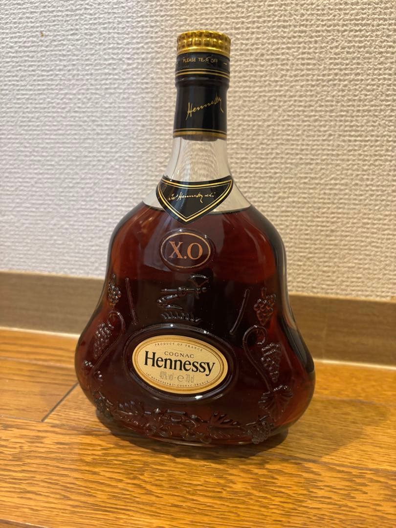 【古酒/未開栓】Hennessy XO Cognac 金キャップ
