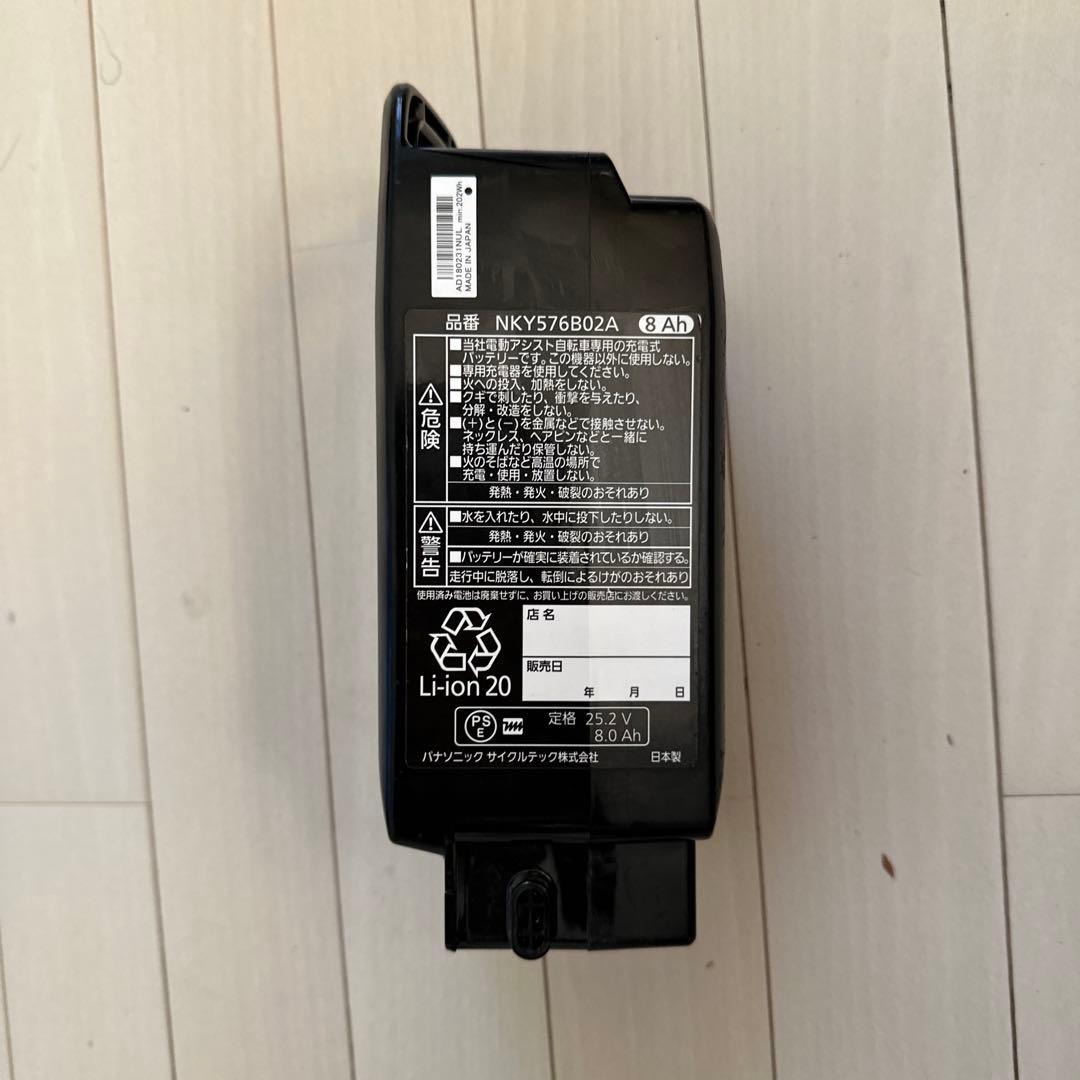 パナソニックバッテリー8AhPSE