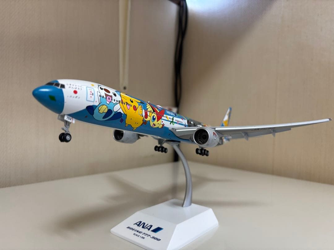 jcwings 1/200 ANA Boeing777-300 ピースジェット