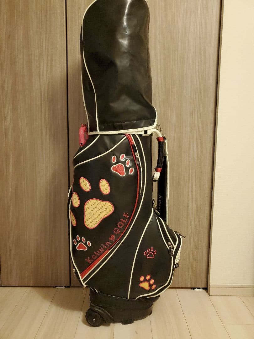 ゴルフKolwinキャディバック　キャスター付き