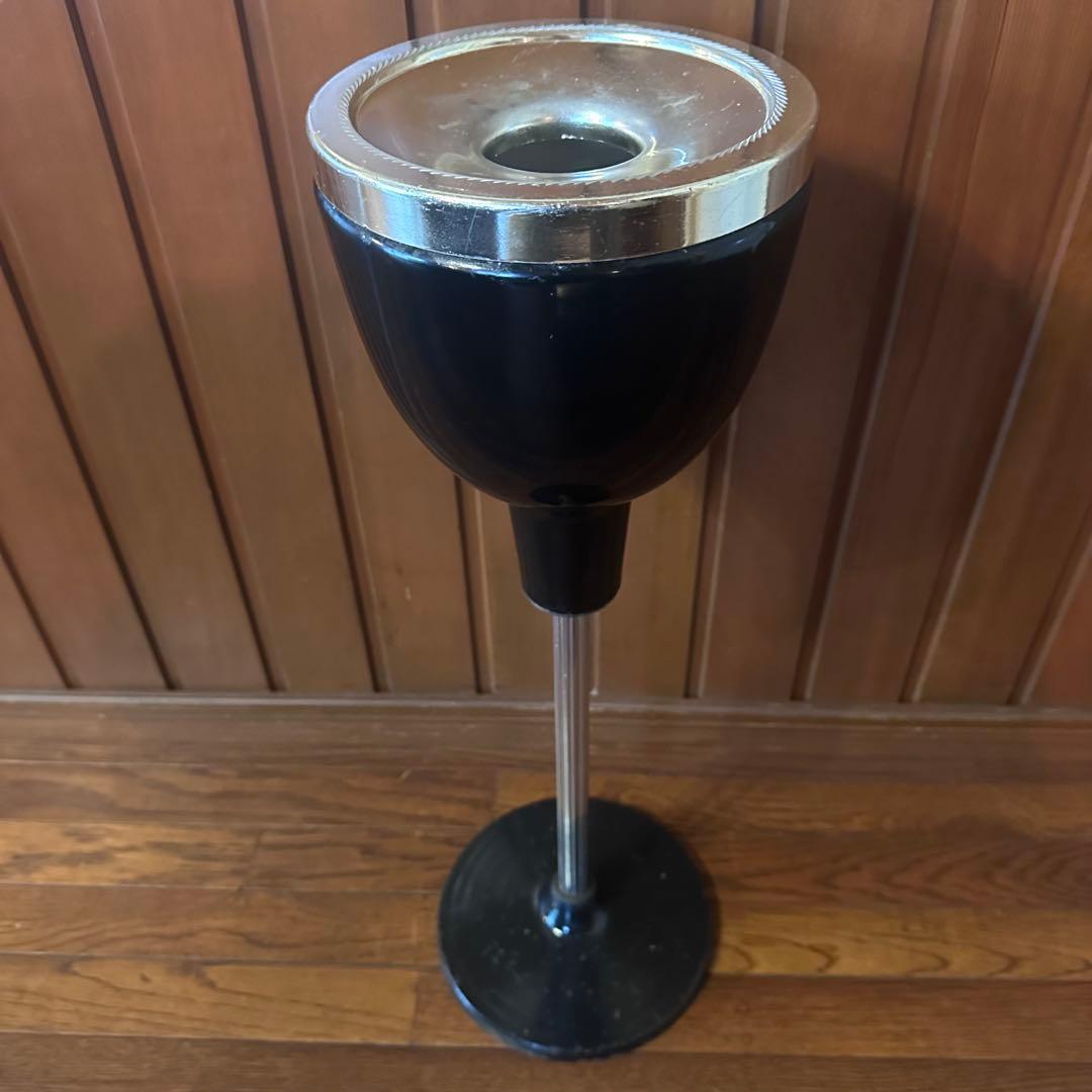 ビンテージ　レトロ　スモーキングスタンド　灰皿　スタンド式　ミッドセンチュリー