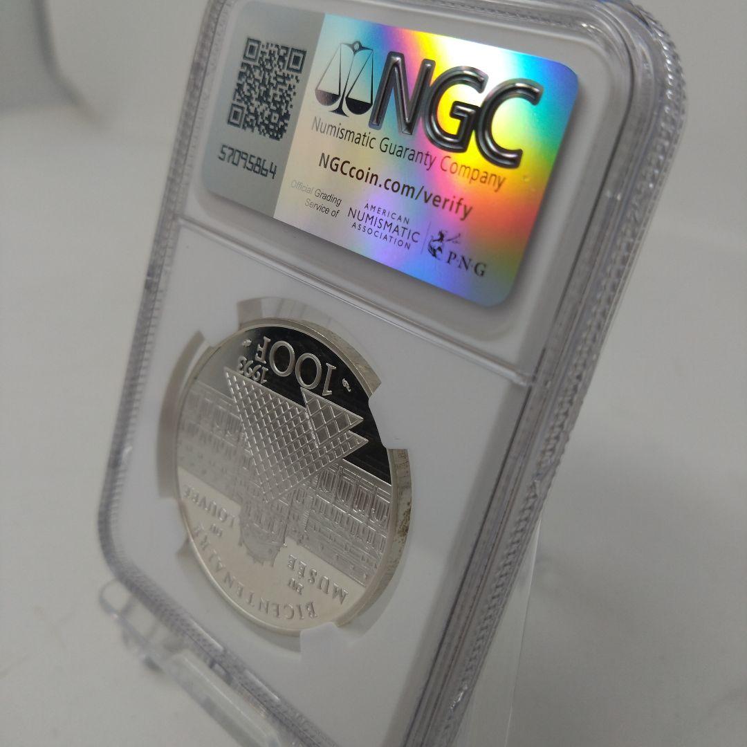 NGC-PF69 1993 ルーブル200周年 ドラクロワの民衆を導く自由の女神