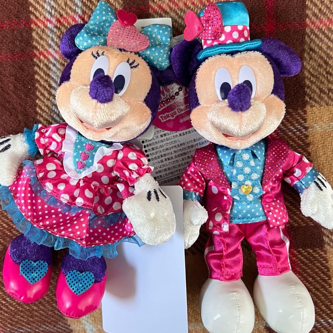 ディズニー パルパル 2026 ミッキー ミニー ぬいばセット ファンダーランド