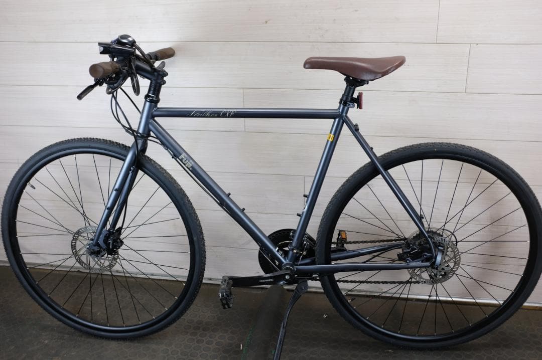 ★良品Fuji FEATHER　CXF クロモリ 16速 540mm クロス