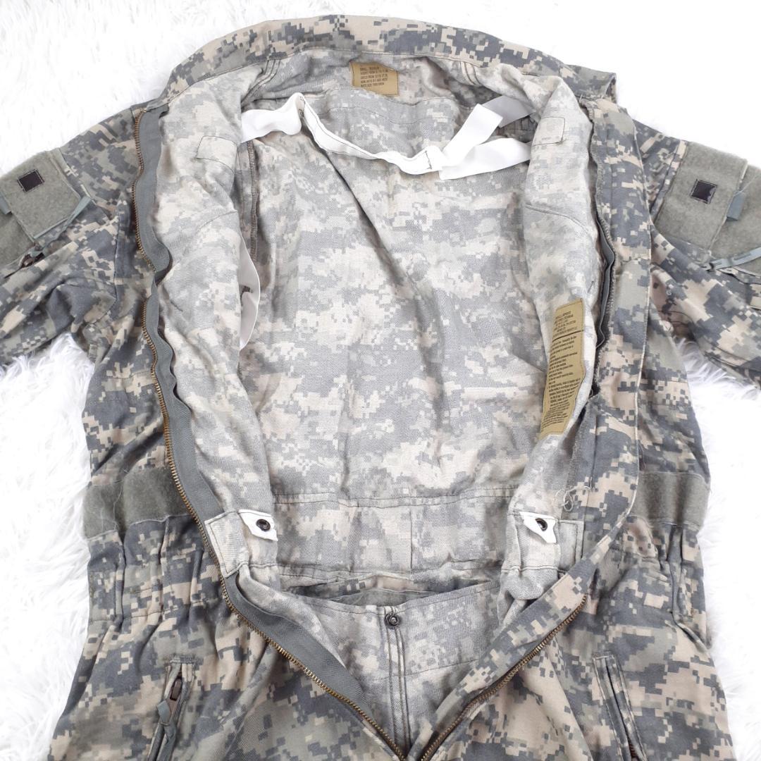 美品◎US AIR FORCE 戦闘車両乗員用カバーオール ツナギ デジタルカモ