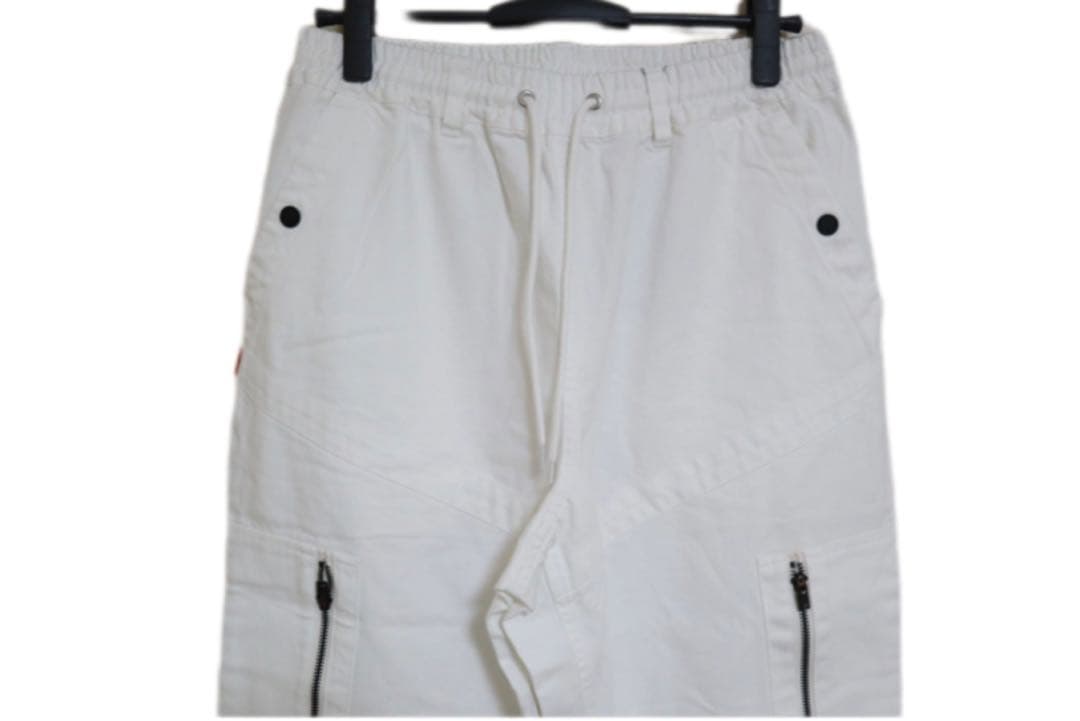 新品 ラッセルノ Russeluno ゴルフ ロングパンツ 白