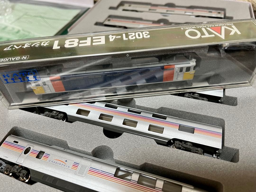 【KATO】E26系「カシオペア」６両基本セットEF81（カシオペア仕様）