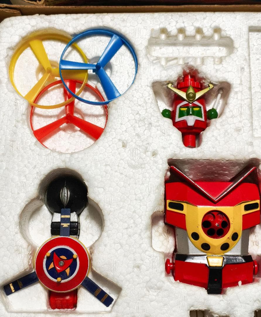 ブルマァク 超合金 合身戦隊メカンダーロボ ジンクロン テクニカル合身セット