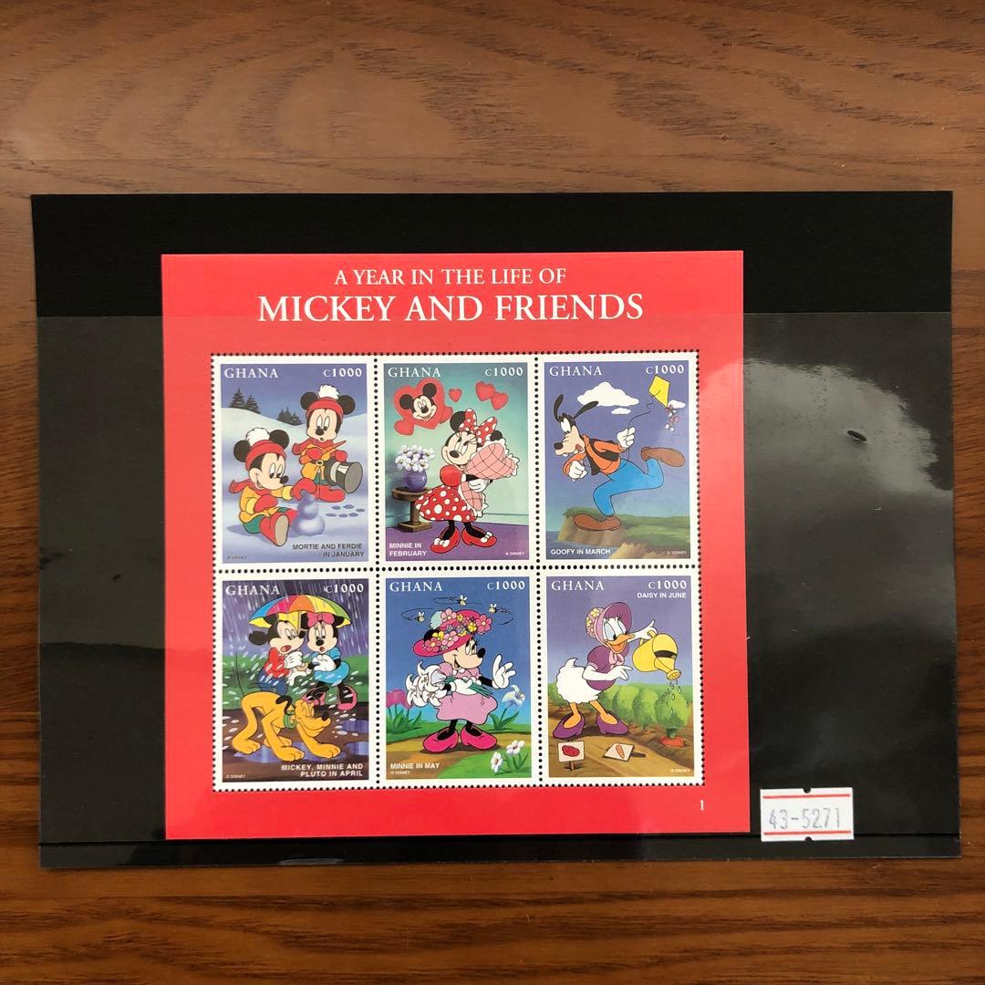 ミッキ&ミニー誕生70年記念切手セット