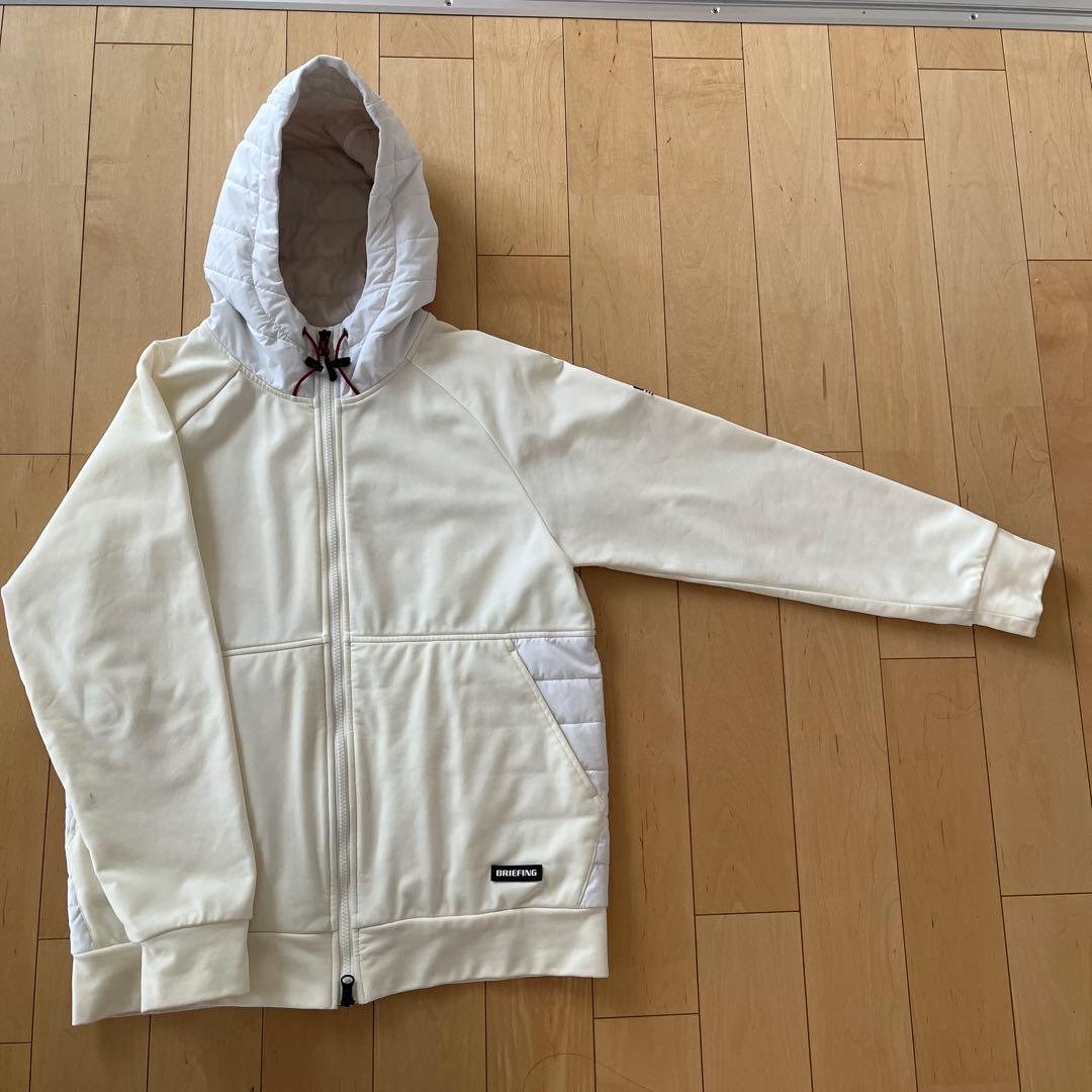 BRIEFING ハイブリッドダウンパーカー　オフホワイト　サイズM