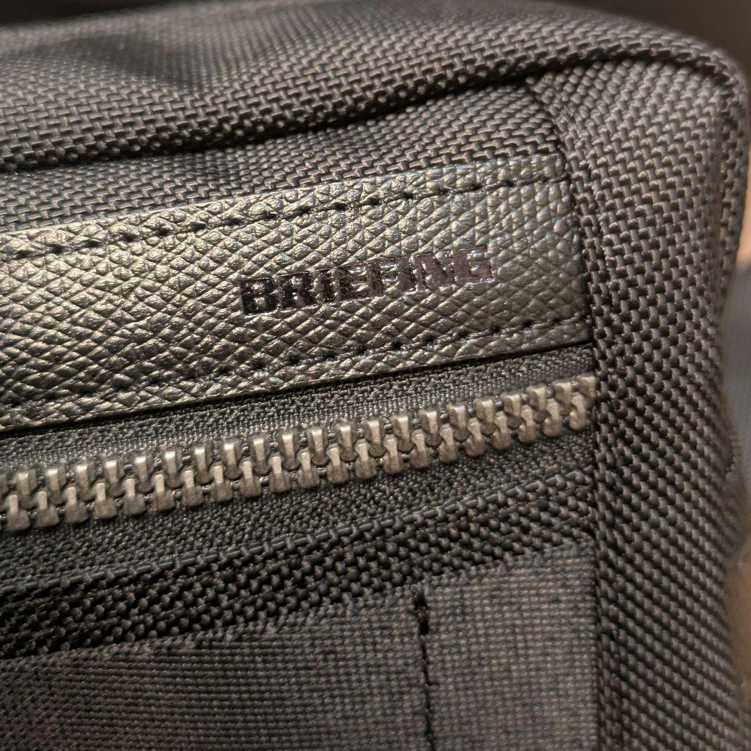 BRIEFING ブラックバッグ ポーチ付き