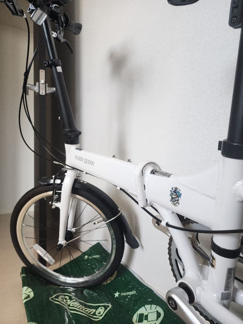HARRY QUINN 軽量アルミフレーム折りたたみ自転車 シマノ７段変速