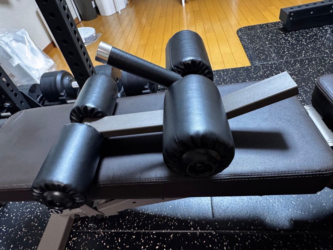 リーディングエッジ インクラインベンチ 腹筋台アタッチメント付