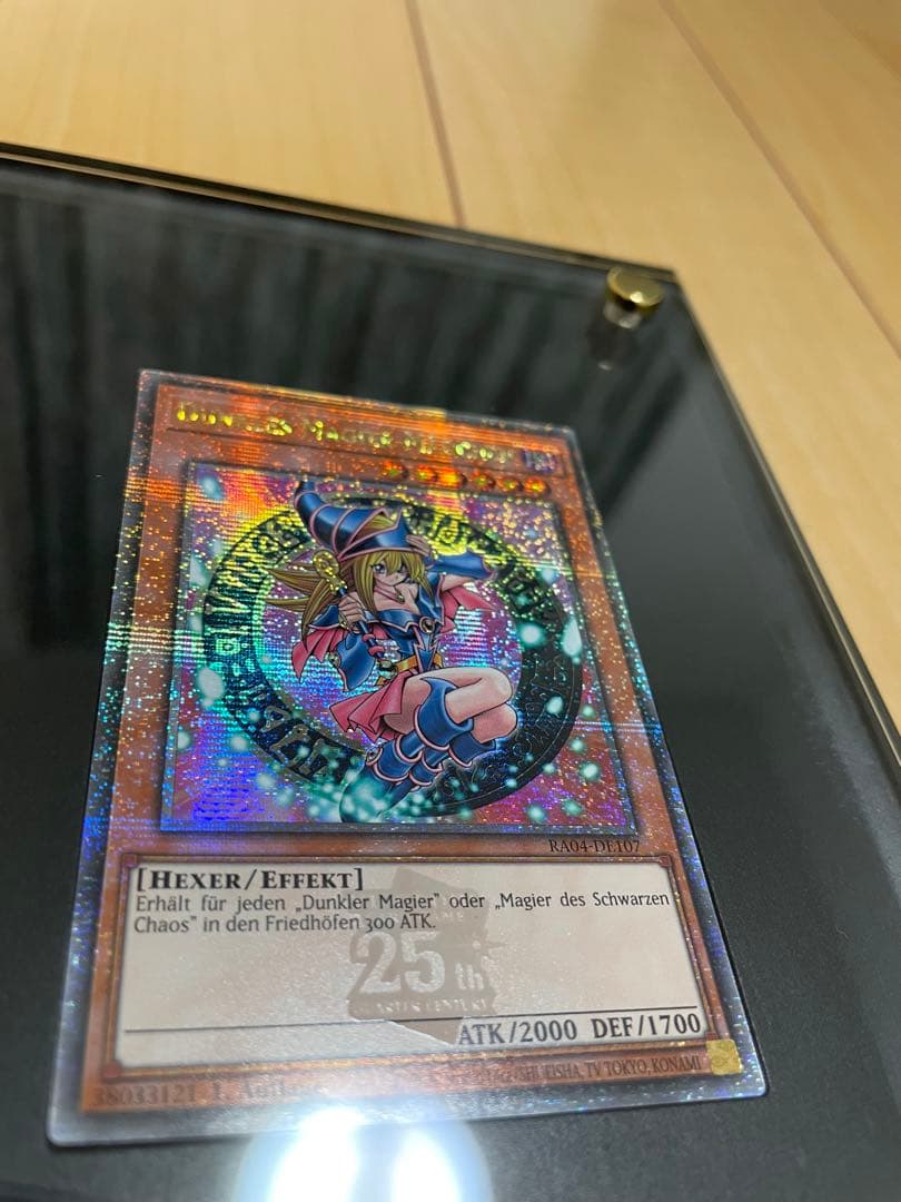 ご*。様 ブラックマジシャンガール25thクオシク３枚　日版　EU版英語、ドイツ