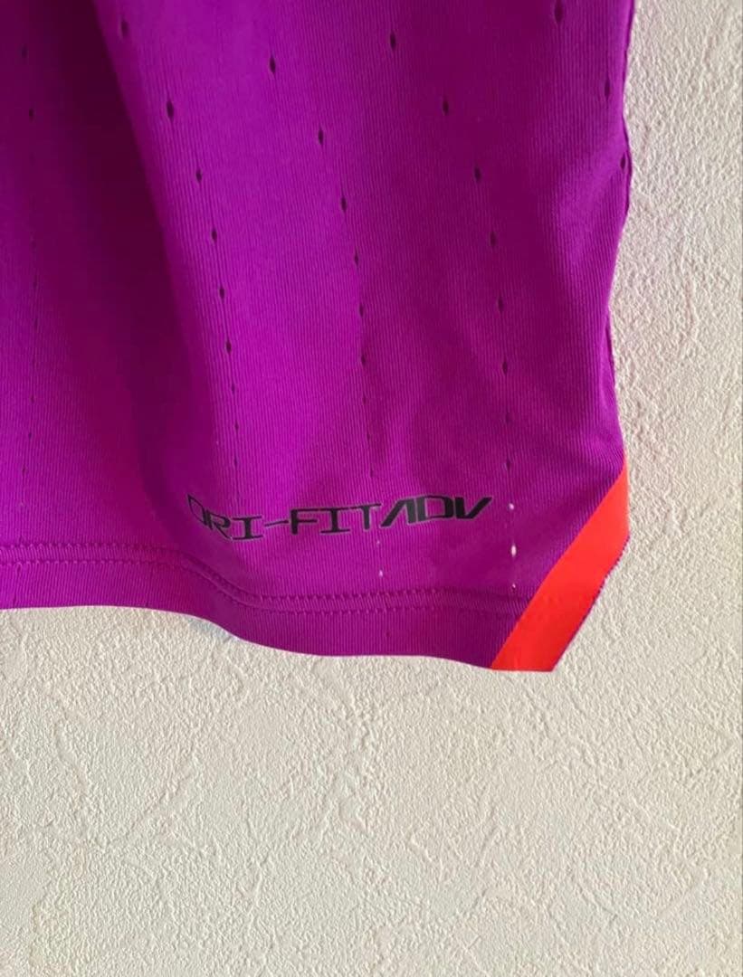 ナイキ　エアロスイフト　シングレット　S パープル