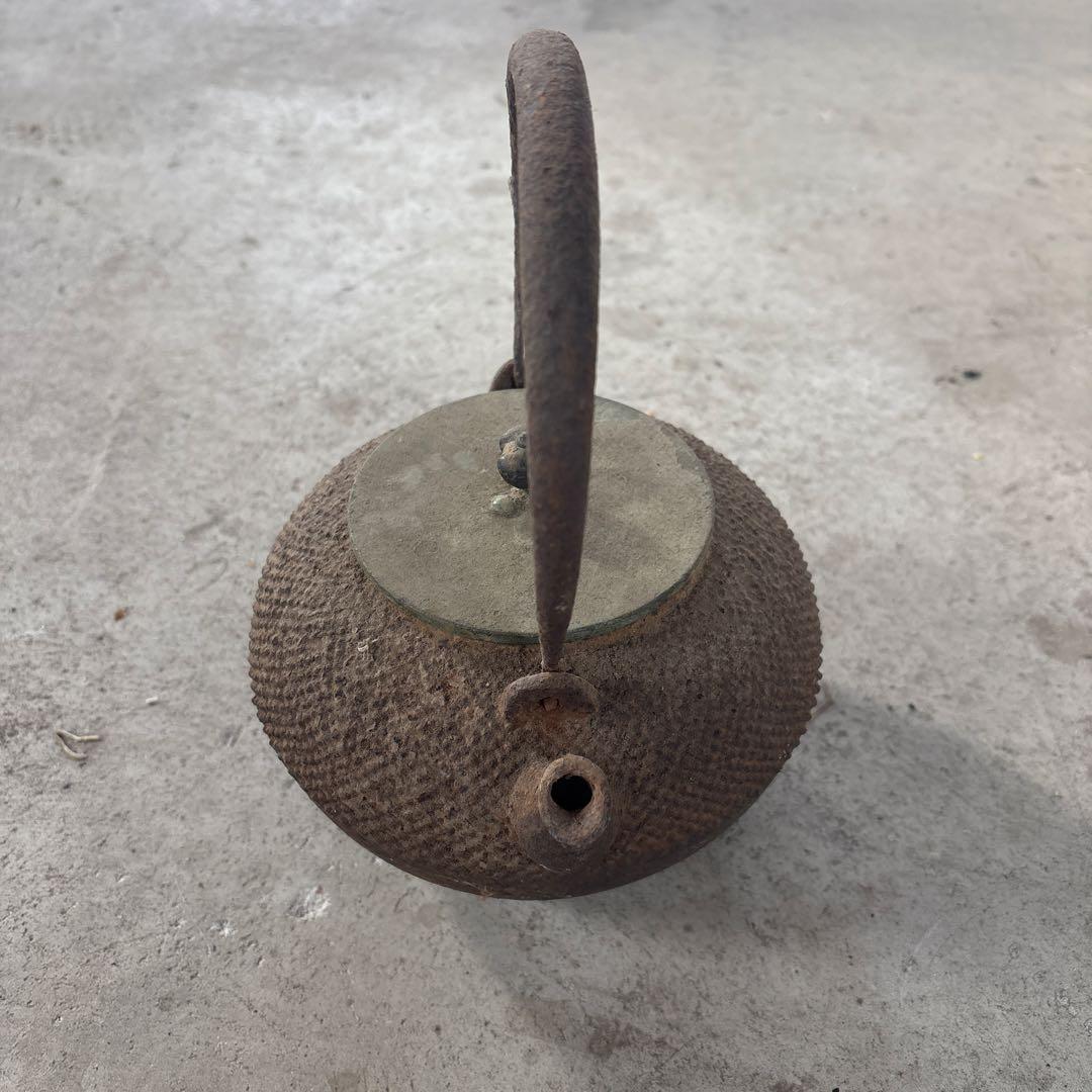 龍文堂　鉄製 鉄瓶