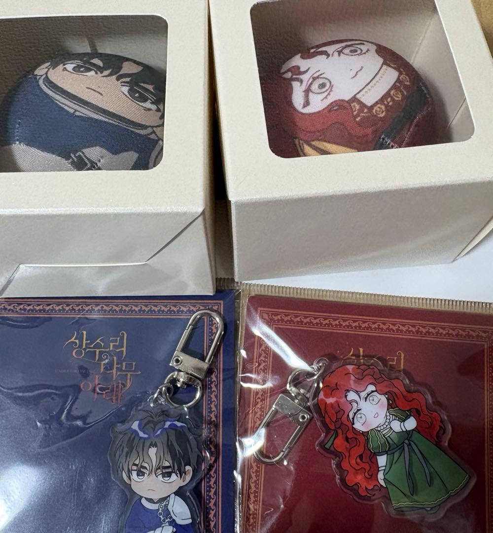 オークの樹の下 アクリルキーホルダー もちもちぬいぐるみ