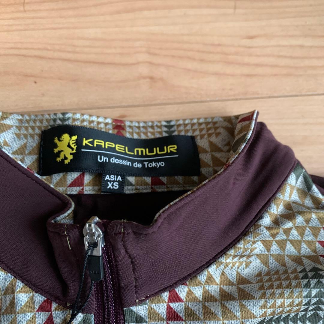 新品　KAPELMUUR サイクルジャージ ASIA XS ワインレッド