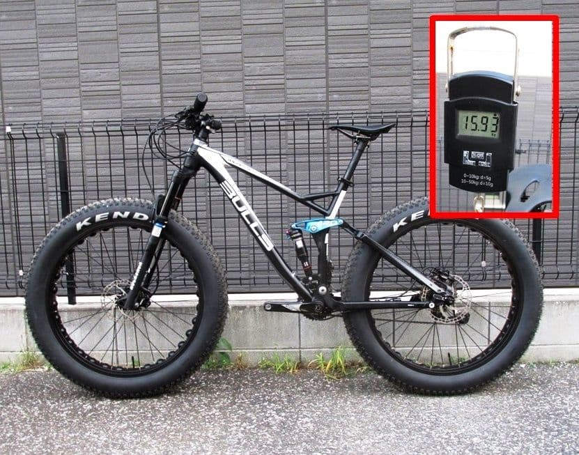 【軽量】ファットバイク フルサス MTB 【手渡し限定】