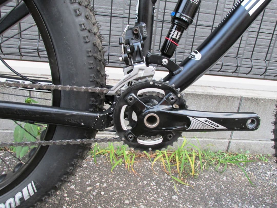 【軽量】ファットバイク フルサス MTB 【手渡し限定】