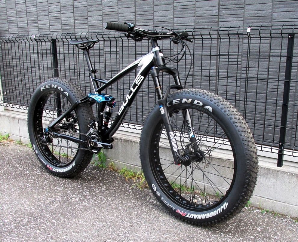 【軽量】ファットバイク フルサス MTB 【手渡し限定】