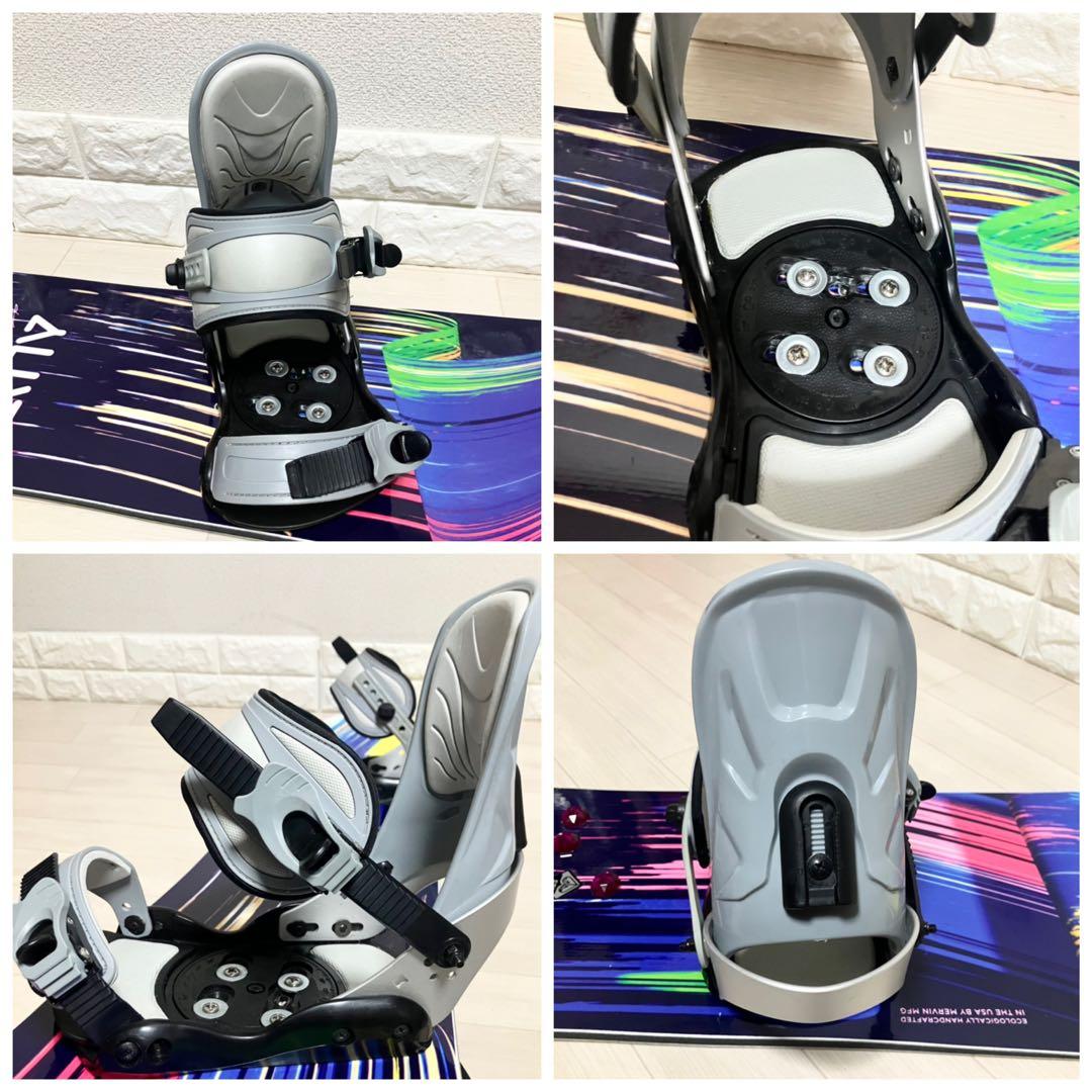 バック付/ROXY ALLY ロキシー スノーボード ロッカーボードセット139