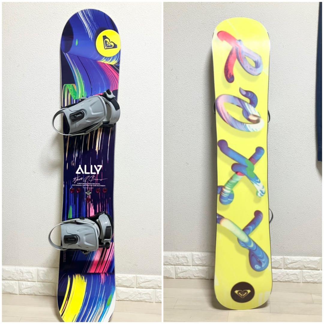 バック付/ROXY ALLY ロキシー スノーボード ロッカーボードセット139