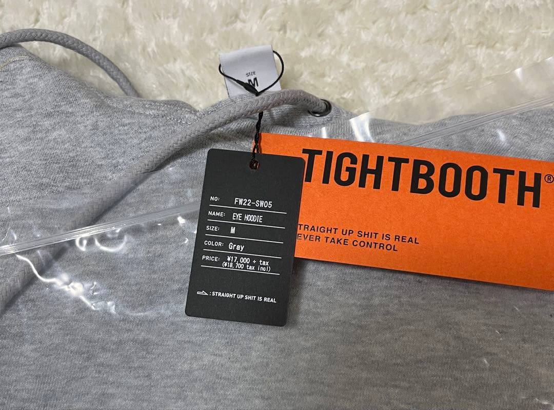 tightbooth EYE HOODIE 新品 Mサイズ