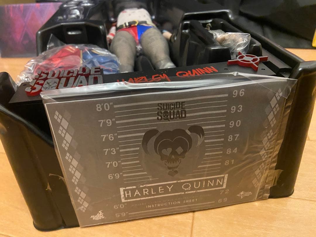 未使用 ホットトイズ ハーレイ・クイン DC ムービーマスターピース 1/6