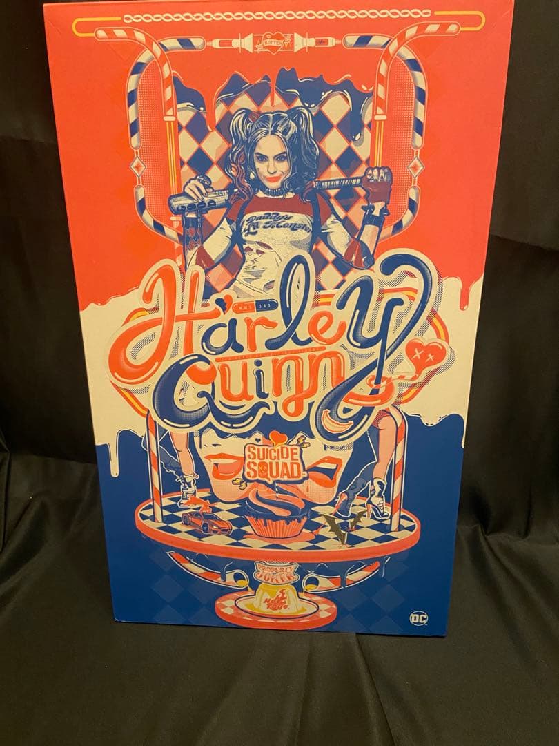 未使用 ホットトイズ ハーレイ・クイン DC ムービーマスターピース 1/6