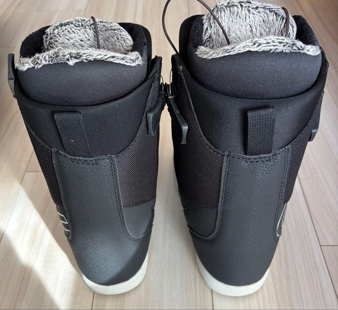 美品　FLUX スノーボードブーツ ブラック　FL-BOA