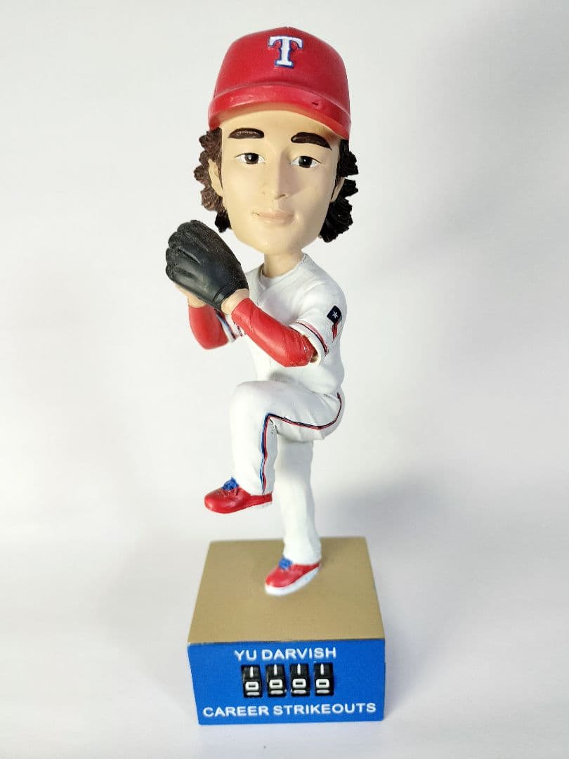 ダルビッシュ有／”K－カウンター” ボブルヘッド人形 (2013／レンジャーズ）