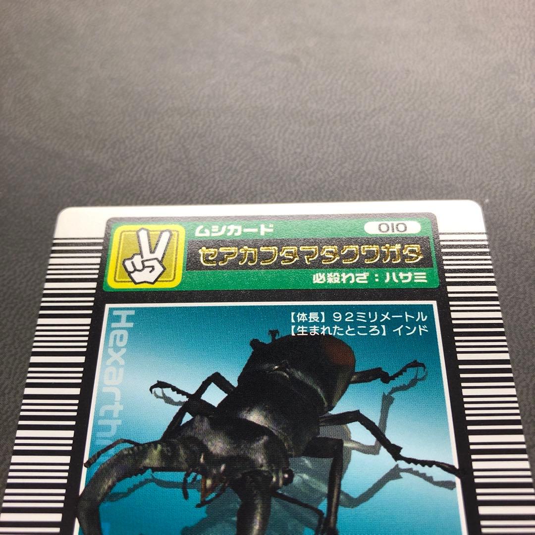 む*し様 ムシキング 2003春初期 セアカフタマタクワガタ ロングバーコード