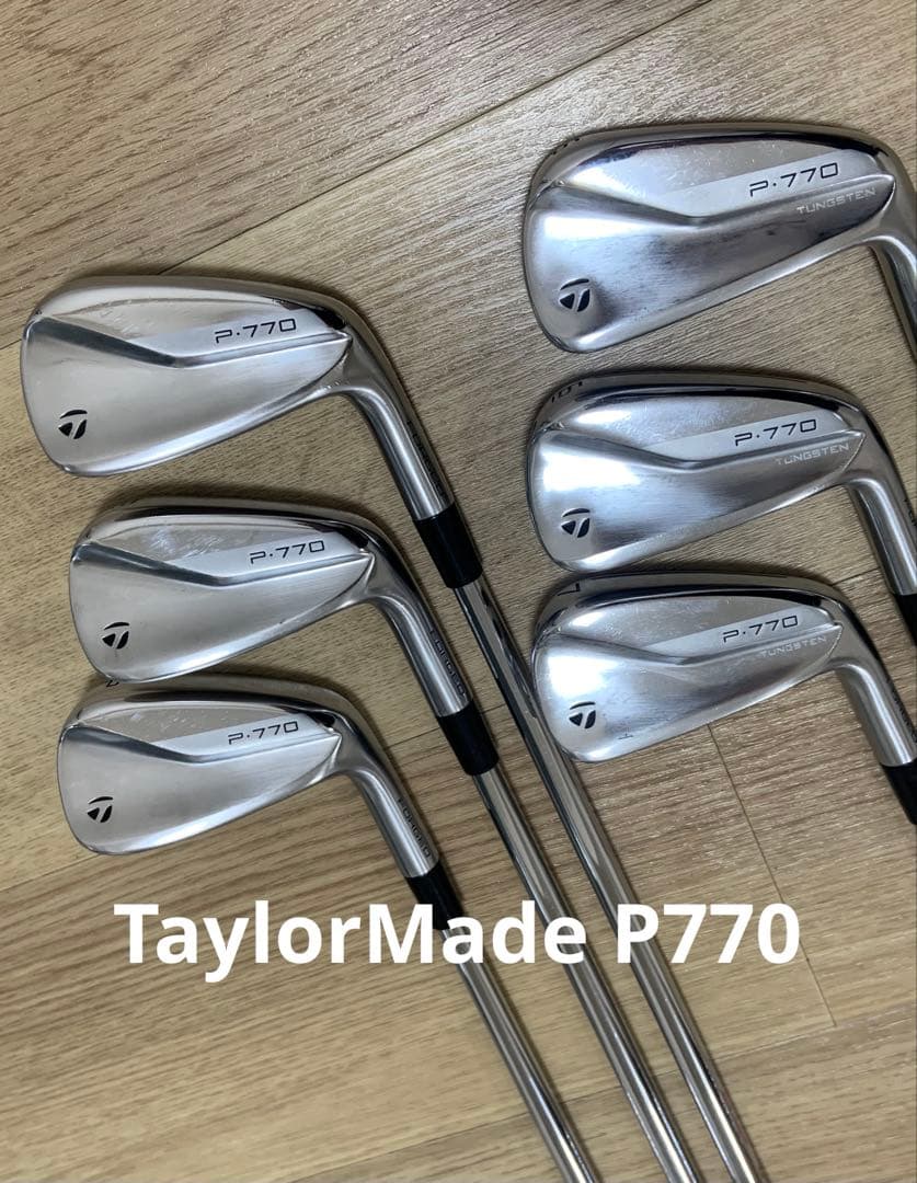 TaylorMade P770 アイアンセット 6本 5i-9i,P