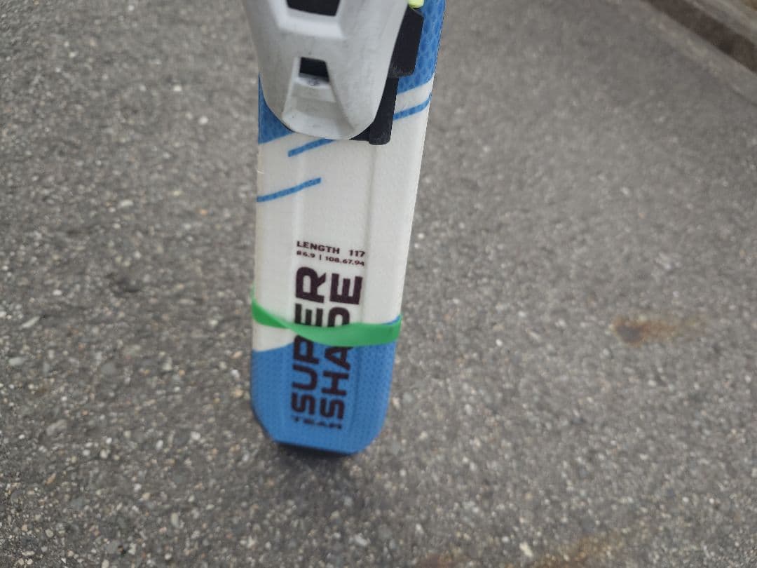 HEAD SUPER SHAPE スキー板 117cm