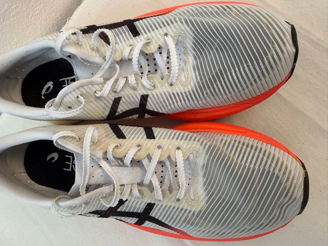 ASICS SPEED EDGE+ 26.0cm ホワイト/オレンジ