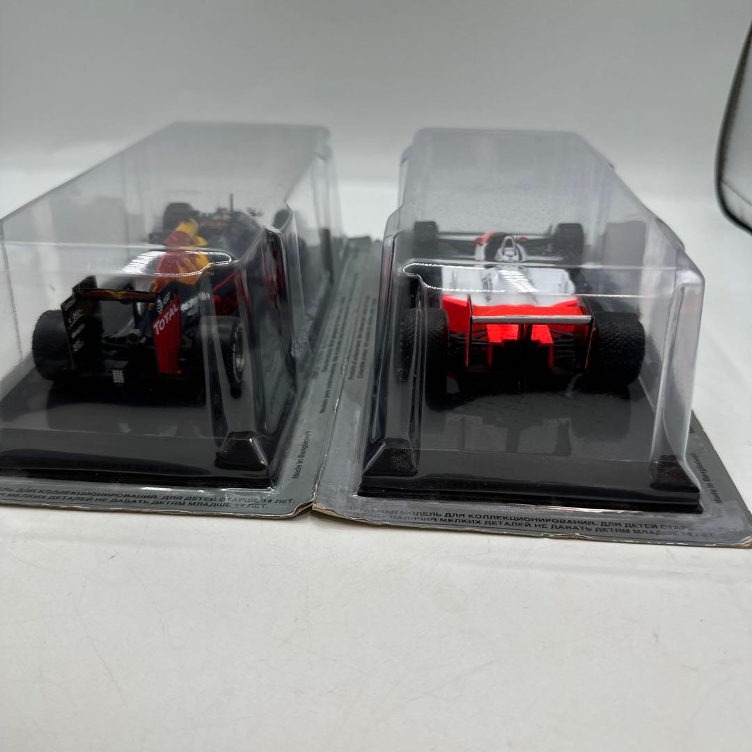 ディアゴスティニ　レッドブル＆マクラーレン ミニカー　ホンダ　アイルトン、　セナ