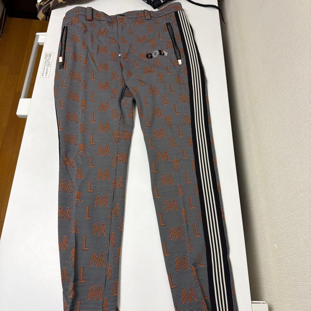 MARK & LONA ロゴパターンパンツ