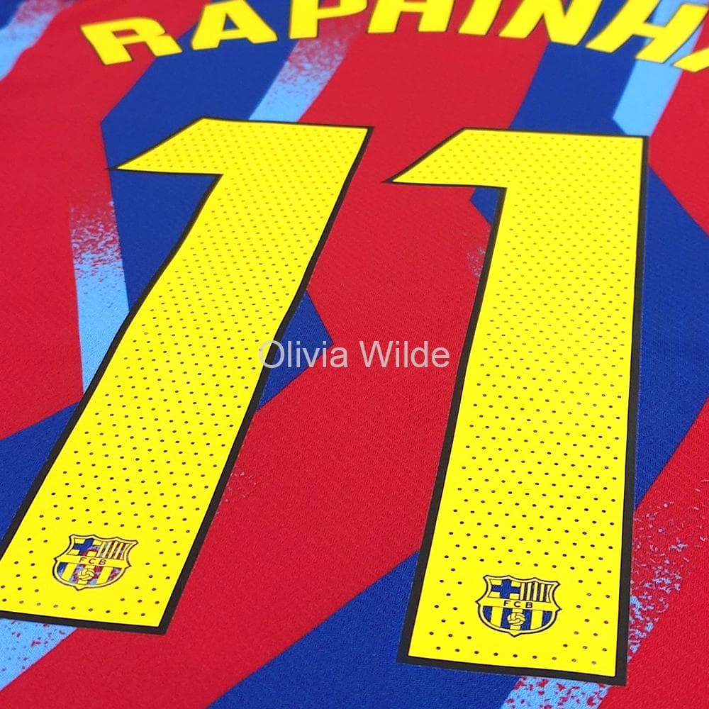 [正規品] FCバルセロナ ユニフォーム 25-26 #11 RAPHINHA