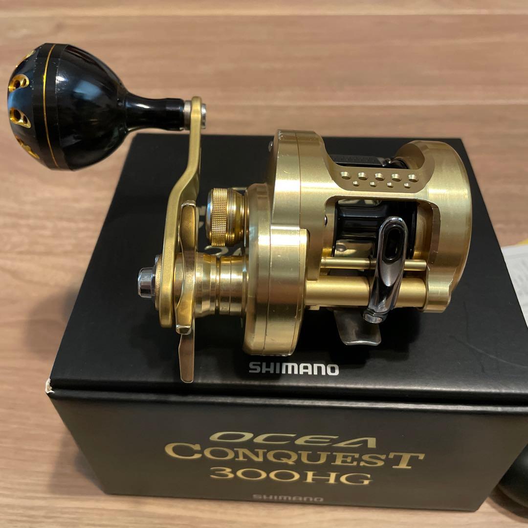 シマノ　15オシアコンクエスト　300HG ゴメクサスノブ　カスタム