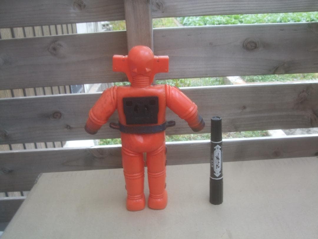 V*n様 当時物★レッドバロン ソフビ ★ブルマァク製 NTV 宜弘社