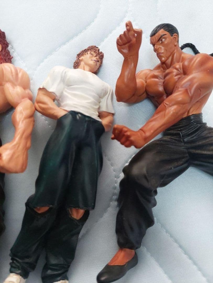 範馬刃牙バキフィギュア4体