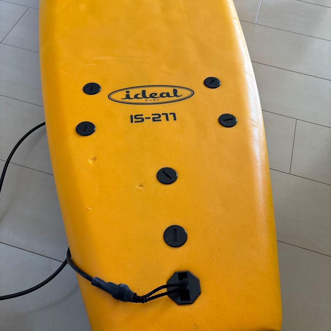 サーフィン　ソフトボードDEAL 付属リーシュコード付き