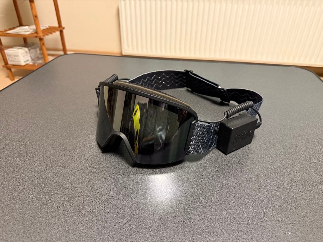 ski-dooヘルメット、熱線付きゴーグルセット