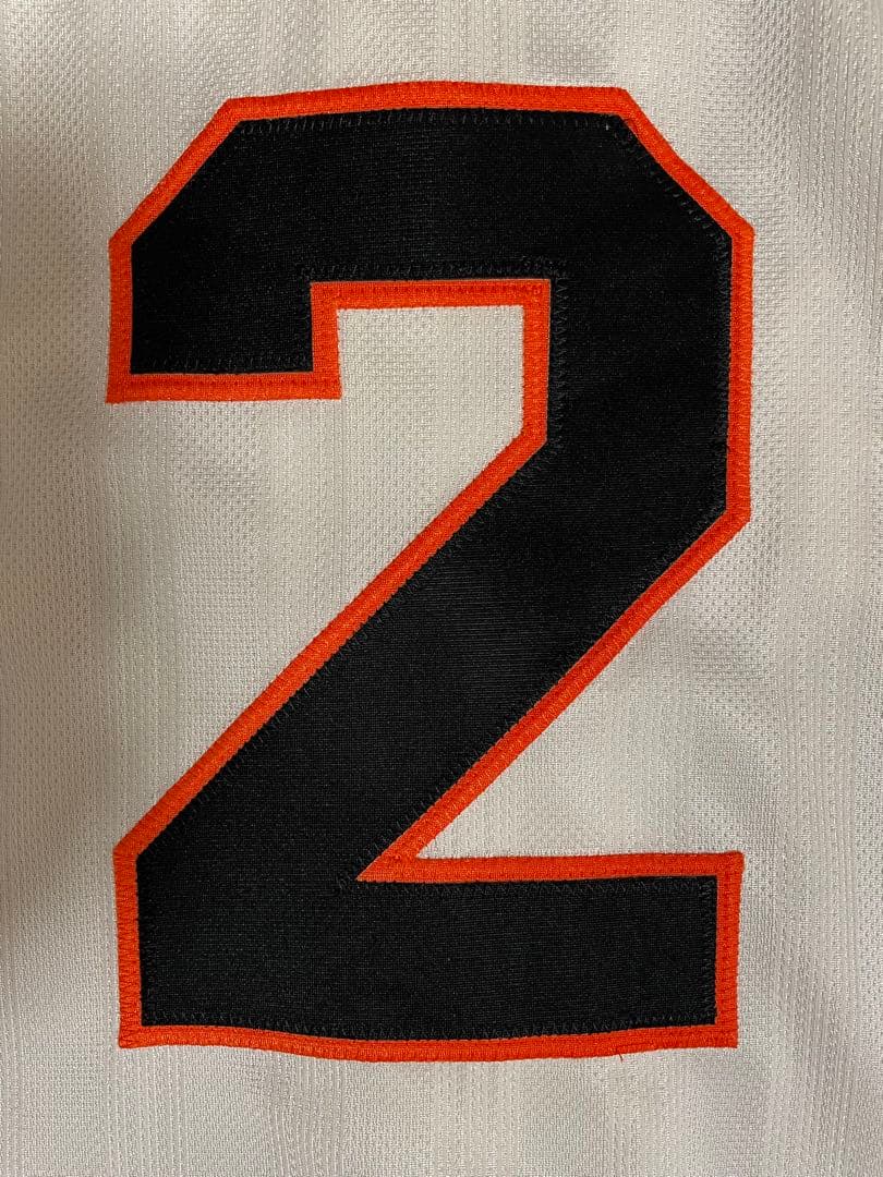 adidas 読売ジャイアンツ 小笠原道大 #2 プロコレ ユニフォーム L