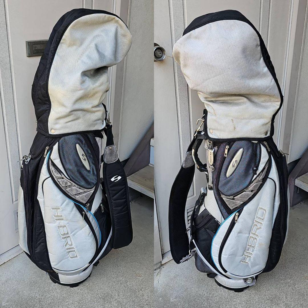 メンズ　右利き　ゴルフクラブセット　amc他　14本+キャディバッグ